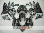 Carenado de inyección para NINJA ZX-10R 04-05 - Blanco, Negro - Llama #OYO87901533