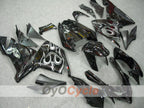 Carenado de inyección para NINJA ZX-10R 04-05 - Blanco, Negro - Llama #OYO87901533