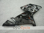 Carenado de inyección para NINJA ZX-10R 04-05 - Blanco, Negro - Llama #OYO87901533