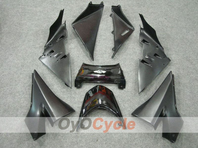 Carenado de inyección para NINJA ZX-10R 04-05 - Blanco, Negro - Llama #OYO87901533