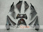 Carenado de inyección para NINJA ZX-10R 04-05 - Blanco, Negro - Llama #OYO87901533