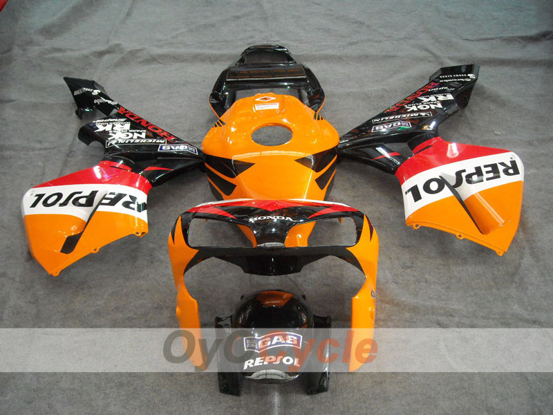 Carenado de inyección para CBR600RR 03-04 - Amarillo, Negro - Repsol #OYO87902577 Imagen principal del producto