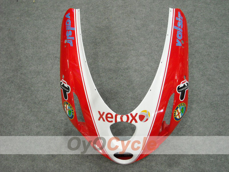 Kit de carenado por inyección para Ducati 749 03-04 - Rojo, Blanco - Xerox #OYO87902136