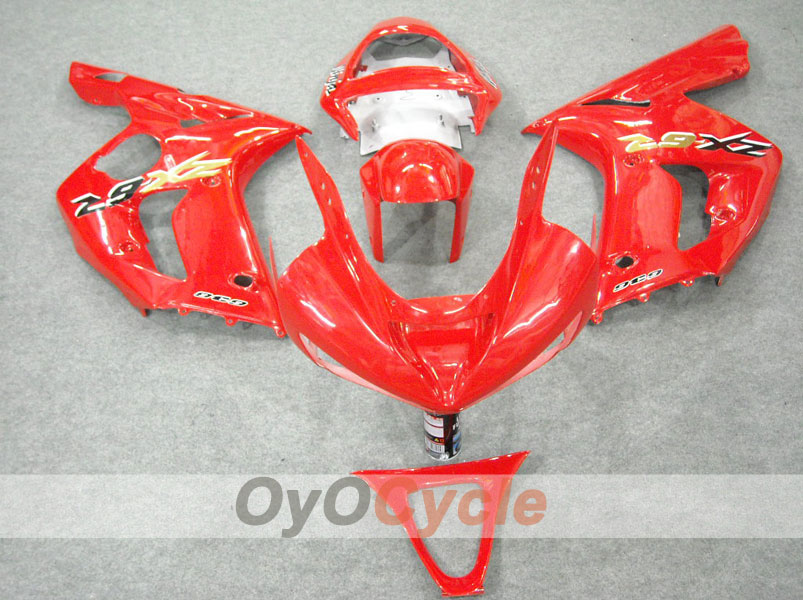 Carenado de inyección para NINJA ZX-6R 03-04 - Rojo - Estilo de fábrica #OYO87901765 Imagen secundaria del producto