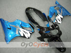 Kit de carenado por inyección para CBR600F4 99-00 - Azul, Negro - Estilo de fábrica #OYO87900134