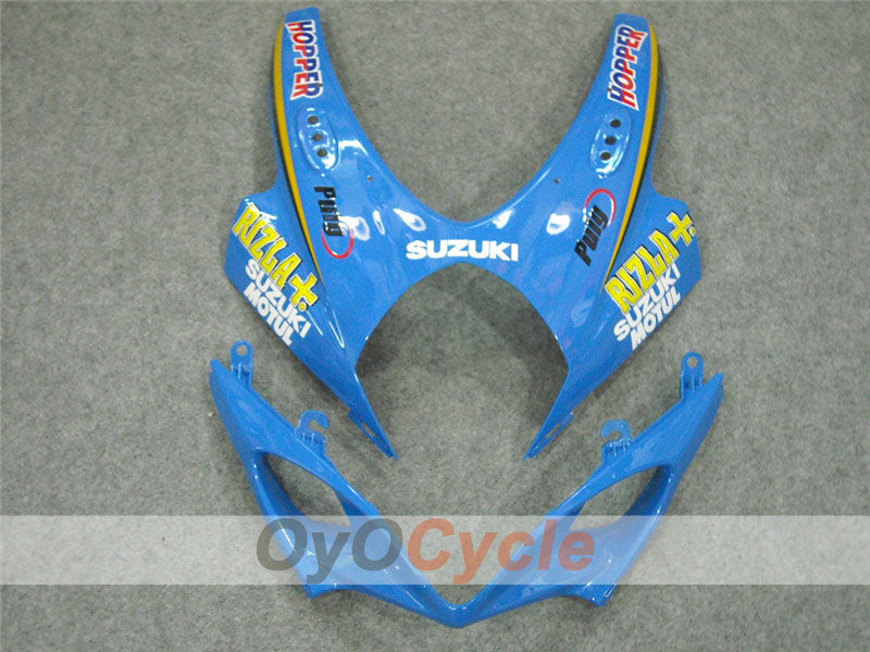 Carenado de inyección para GSX R1000 07-08 - Azul, Negro - MOTUL, Rizla+ #OYO87902151