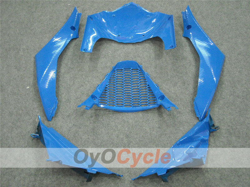 Carenado de inyección para GSX R1000 07-08 - Azul, Negro - MOTUL, Rizla+ #OYO87902151