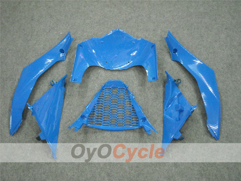 Carenado de inyección para GSX R1000 07-08 - Azul, Negro - MOTUL, Rizla+ #OYO87902151