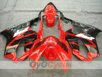 Kit de carenado por inyección para CBR600F4i 04-07 - Rojo, Negro - Estilo de fábrica #OYO87900197