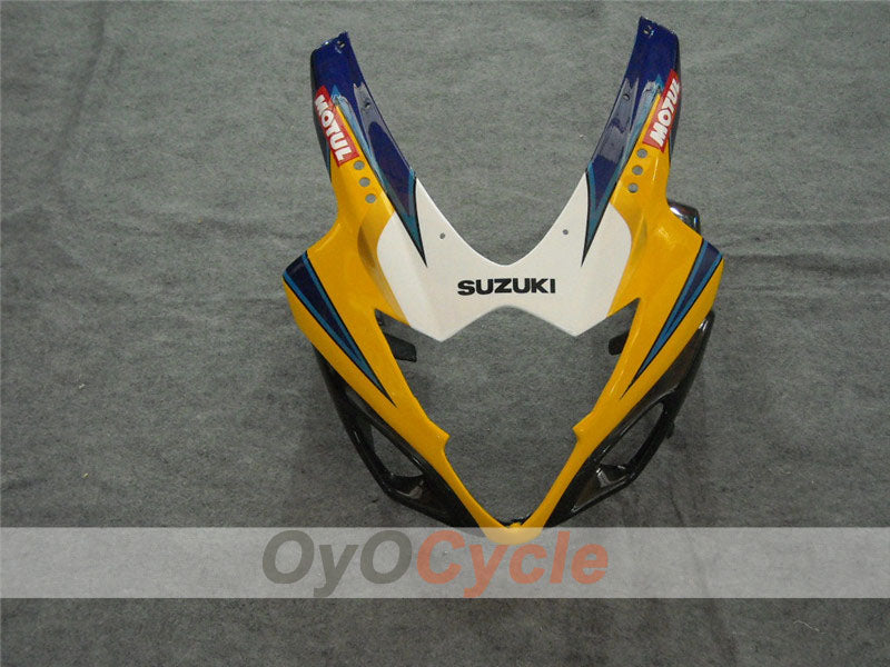 Kit de carenado de inyección para GSX R1000 05-06 - Amarillo, Azul - Corona #OYO87901942