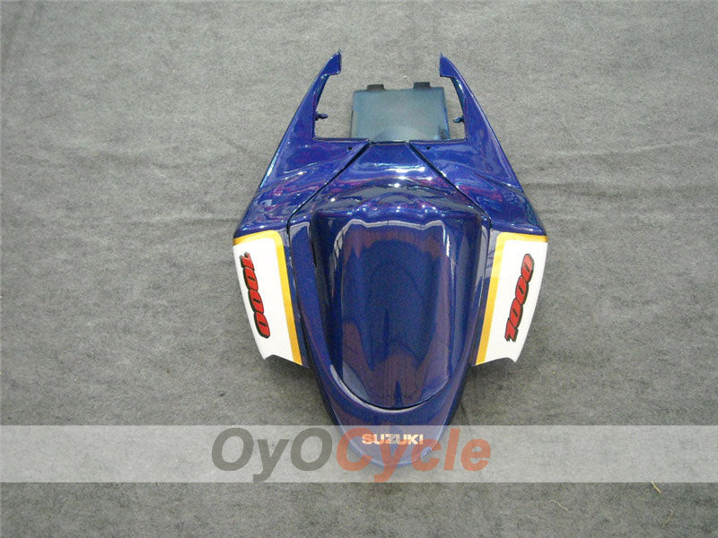 Kit de carenado de inyección para GSX R1000 05-06 - Amarillo, Azul - Corona #OYO87901942