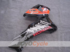Kit de carenado por inyección para CBR600RR 05-06 - Naranja, Negro - Castrol, HM Plant #OYO87900252