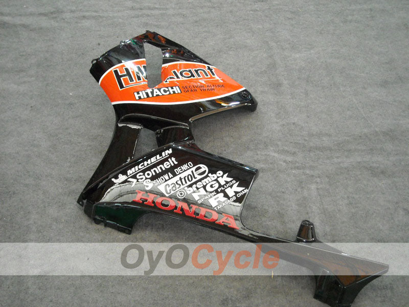 Kit de carenado por inyección para CBR600RR 05-06 - Naranja, Negro - Castrol, HM Plant #OYO87900252