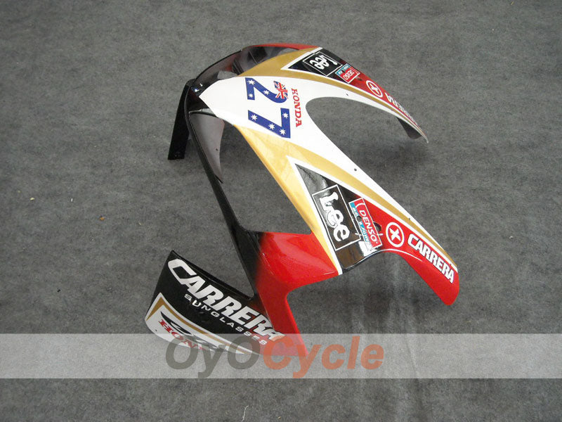 Kit de carenado por inyección para CBR600RR 03-04 - Rojo, Blanco - Lee #OYO87902532