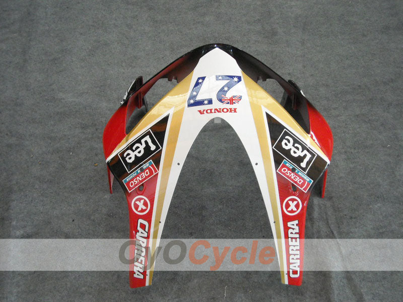 Kit de carenado por inyección para CBR600RR 03-04 - Rojo, Blanco - Lee #OYO87902532