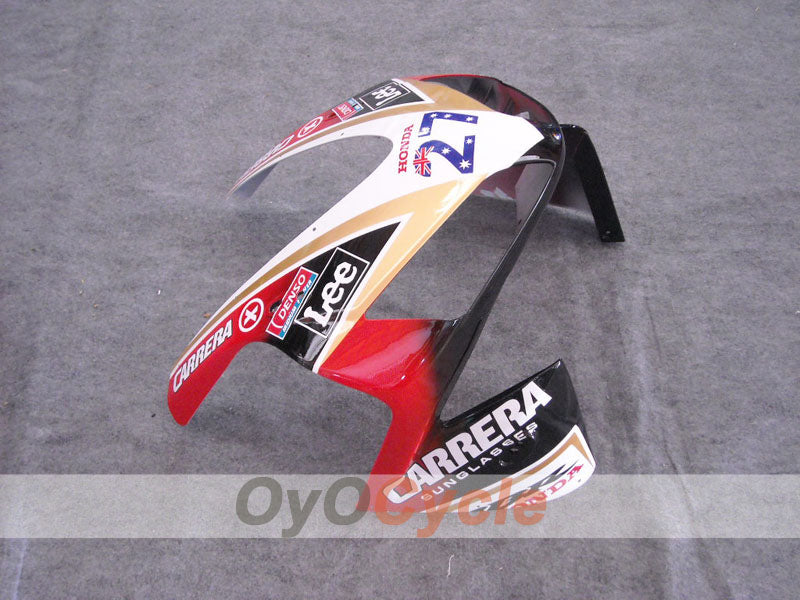 Kit de carenado por inyección para CBR600RR 03-04 - Rojo, Blanco - Lee #OYO87902532