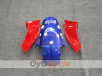 Kit de carenado por inyección para CBR600RR 03-04 - Rojo, Azul - Castrol #OYO87902505