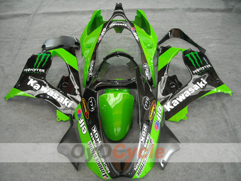 Kit de carenado para NINJA ZX-9R 00-01 - Verde, Negro - Monster #OYO87903030 Imagen secundaria del producto