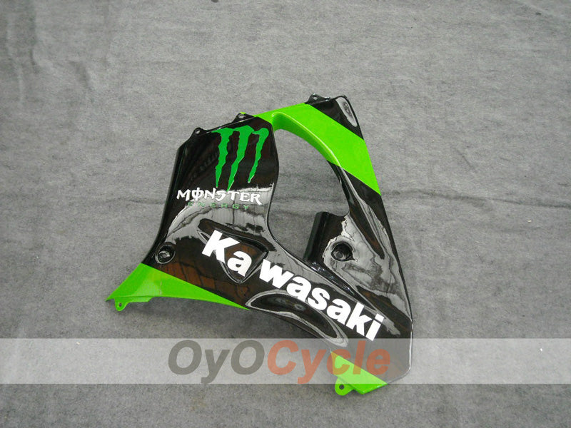 Kit de carenado para NINJA ZX-9R 00-01 - Verde, Negro - Monster #OYO87903030