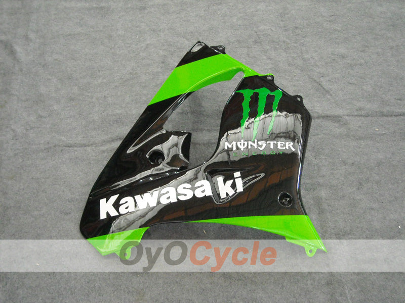 Kit de carenado para NINJA ZX-9R 00-01 - Verde, Negro - Monster #OYO87903030