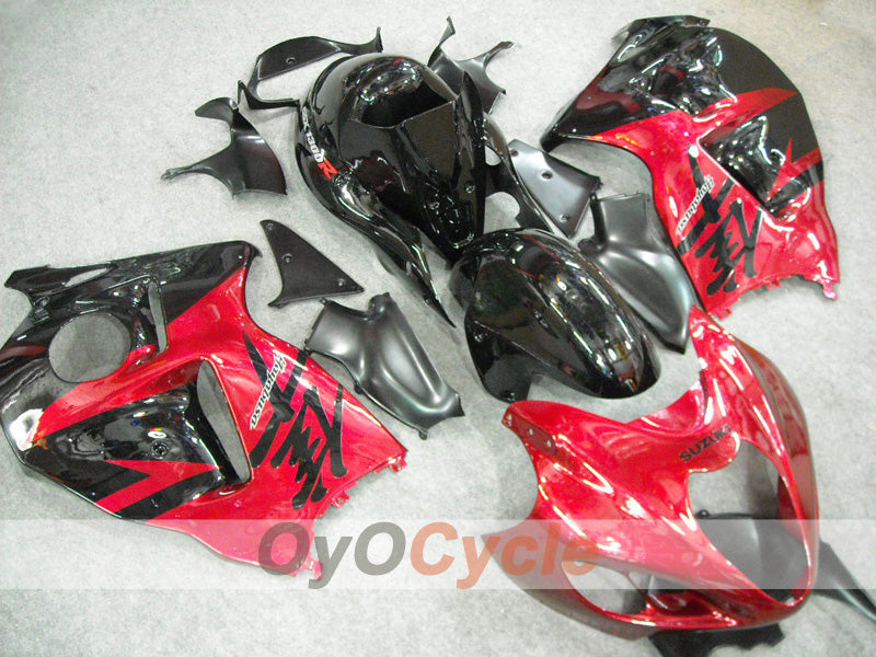 Kit de carenado por inyección para 99-07 GSXR1300 Hayabusa - Rojo, Negro - Estilo de fábrica #OYO87902883 Imagen secundaria del producto