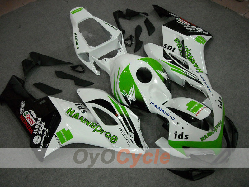Kit de carenado por inyección para CBR1000RR 04-05 - Verde, Blanco - HANN Spree #OYO87902846 Imagen principal del producto