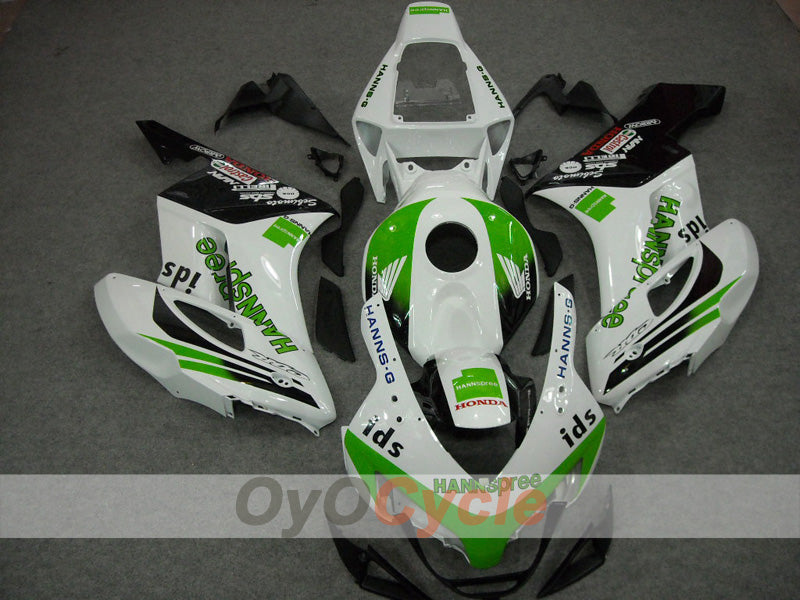 Kit de carenado por inyección para CBR1000RR 04-05 - Verde, Blanco - HANN Spree #OYO87902846 Imagen secundaria del producto