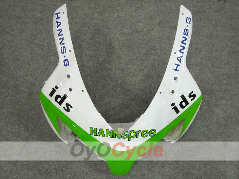 Kit de carenado por inyección para CBR1000RR 04-05 - Verde, Blanco - HANN Spree #OYO87902846