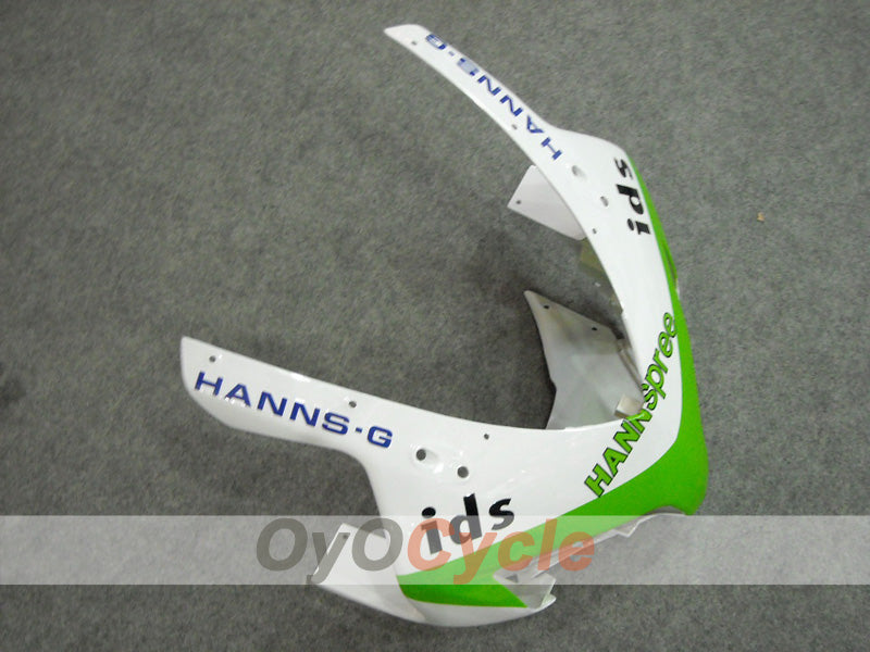 Kit de carenado por inyección para CBR1000RR 04-05 - Verde, Blanco - HANN Spree #OYO87902846