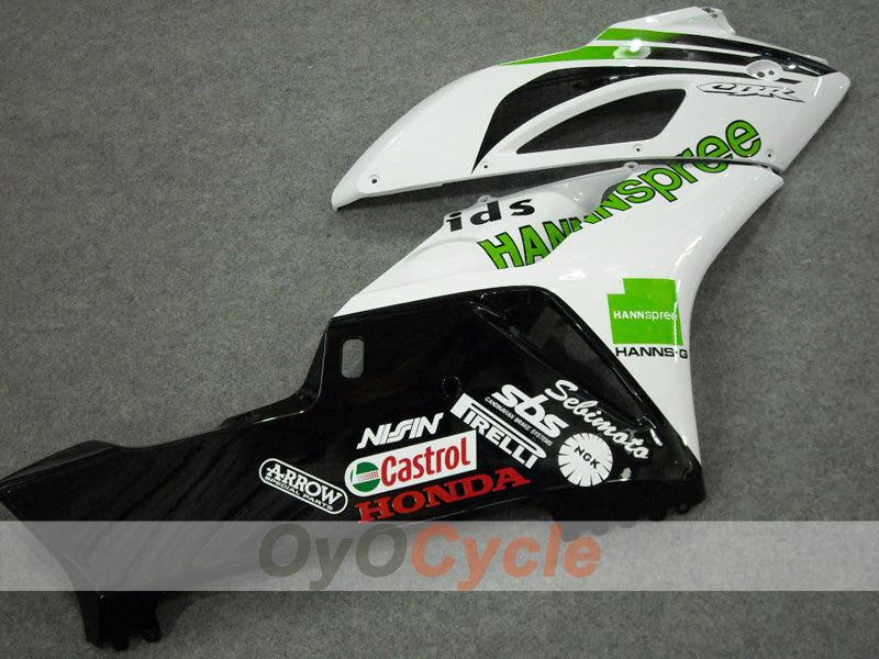 Kit de carenado por inyección para CBR1000RR 04-05 - Verde, Blanco - HANN Spree #OYO87902846