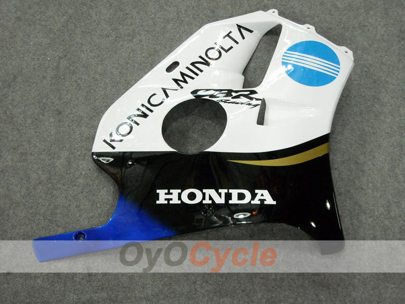 Carenado de inyección para CBR250RR 90-94 - Azul, Blanco - Konica Minolta #OYO87902953