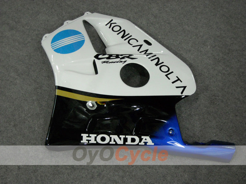 Carenado de inyección para CBR250RR 90-94 - Azul, Blanco - Konica Minolta #OYO87902953