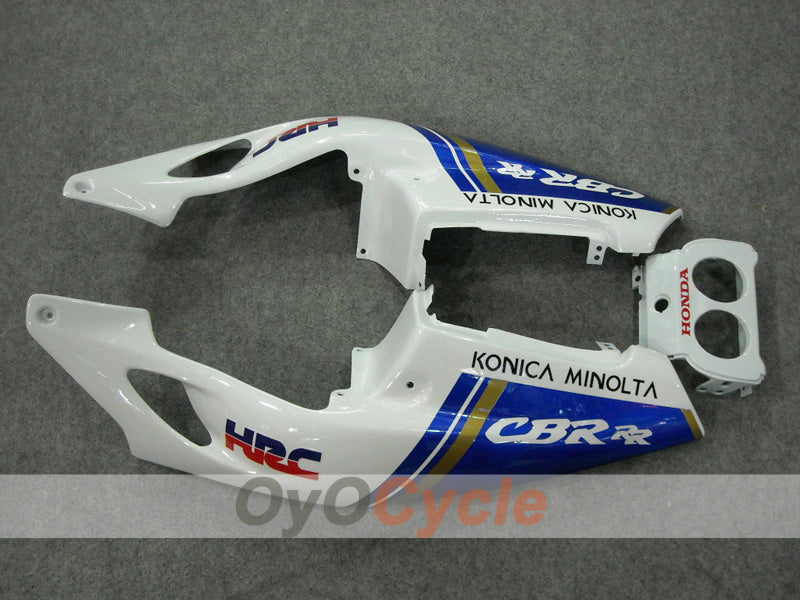 Carenado de inyección para CBR250RR 90-94 - Azul, Blanco - Konica Minolta #OYO87902953