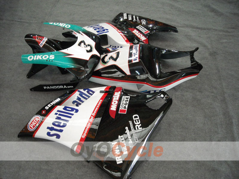 Kit de carenado por inyección para Ducati 996 del 99-02 - Blanco, Negro - Sterilgarda #OYO87902234 Imagen principal del producto