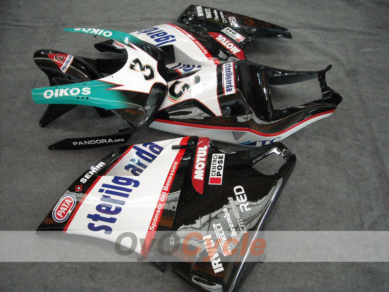 Kit de carenado por inyección para Ducati 996 del 99-02 - Blanco, Negro - Sterilgarda #OYO87902234 Imagen secundaria del producto
