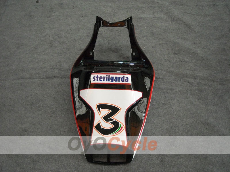 Kit de carenado por inyección para Ducati 996 del 99-02 - Blanco, Negro - Sterilgarda #OYO87902234