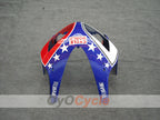 Kit de carenado por inyección para CBR600RR 03-04 - Rojo, Azul - Castrol #OYO87902505