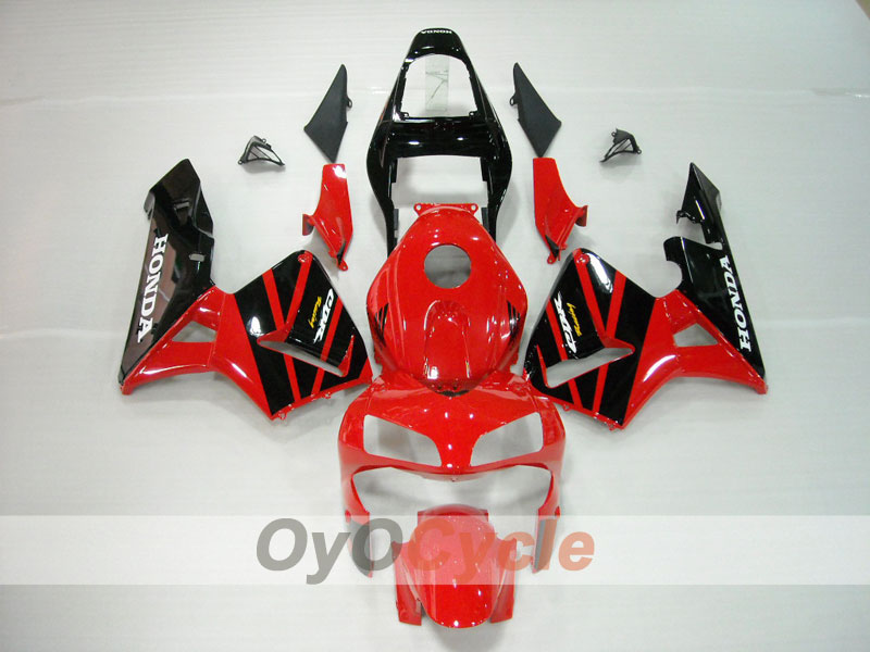 Kit de carenado por inyección para CBR600RR 03-04 - Rojo, Negro - Estilo de fábrica #OYO87902547 Imagen principal del producto