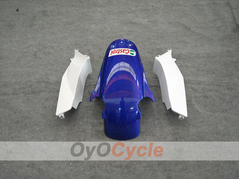 Kit de carenado por inyección para CBR600RR 03-04 - Rojo, Azul - Castrol #OYO87902505