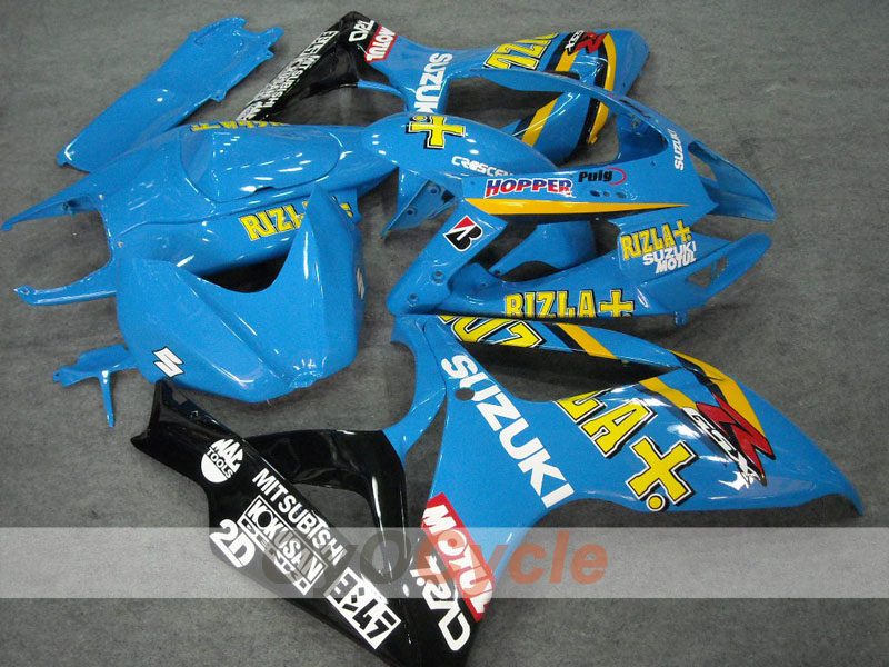 Carenado de inyección para GSX R750 06-07 - Azul - Rizla+ #OYO87901354