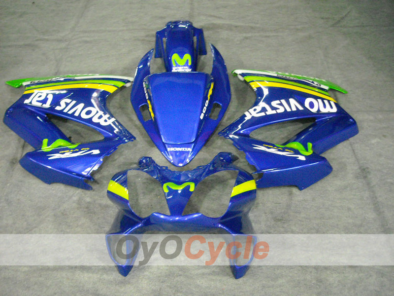 Kit de carenado por inyección para VFR800 02-13 - Amarillo, Azul - Movistar #OYO87902837 Imagen principal del producto