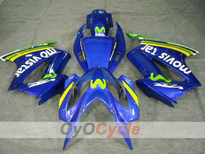 Kit de carenado por inyección para VFR800 02-13 - Amarillo, Azul - Movistar #OYO87902837 Imagen secundaria del producto