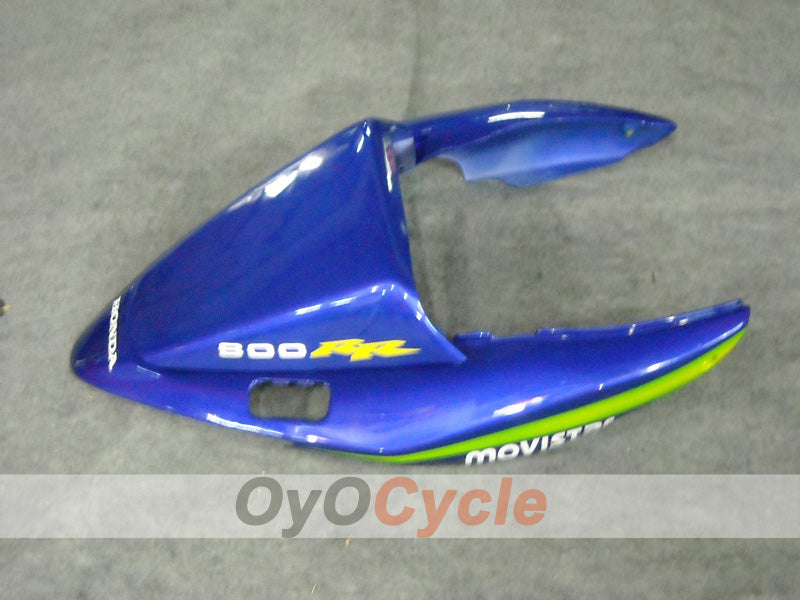 Kit de carenado por inyección para VFR800 02-13 - Amarillo, Azul - Movistar #OYO87902837