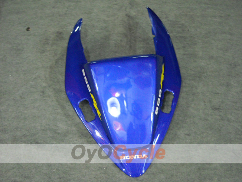 Kit de carenado por inyección para VFR800 02-13 - Amarillo, Azul - Movistar #OYO87902837