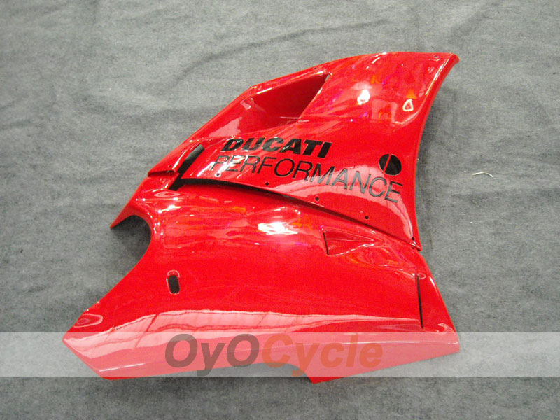 Kit de carenado por inyección para Ducati 748 94-02 - Rojo, Blanco - Estilo de fábrica #OYO87902044