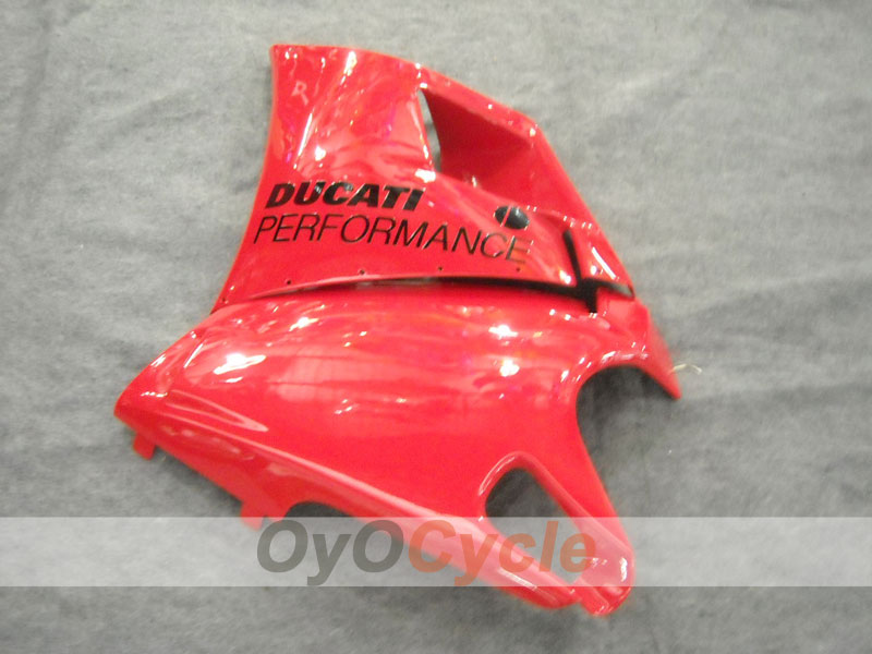 Kit de carenado por inyección para Ducati 748 94-02 - Rojo, Blanco - Estilo de fábrica #OYO87902044