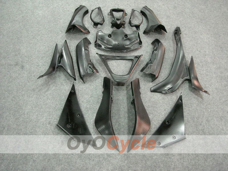 Carenado de inyección para NINJA ZX-6R 07-08 - Rojo, Negro - Llama #OYO87901934 Imagen secundaria del producto