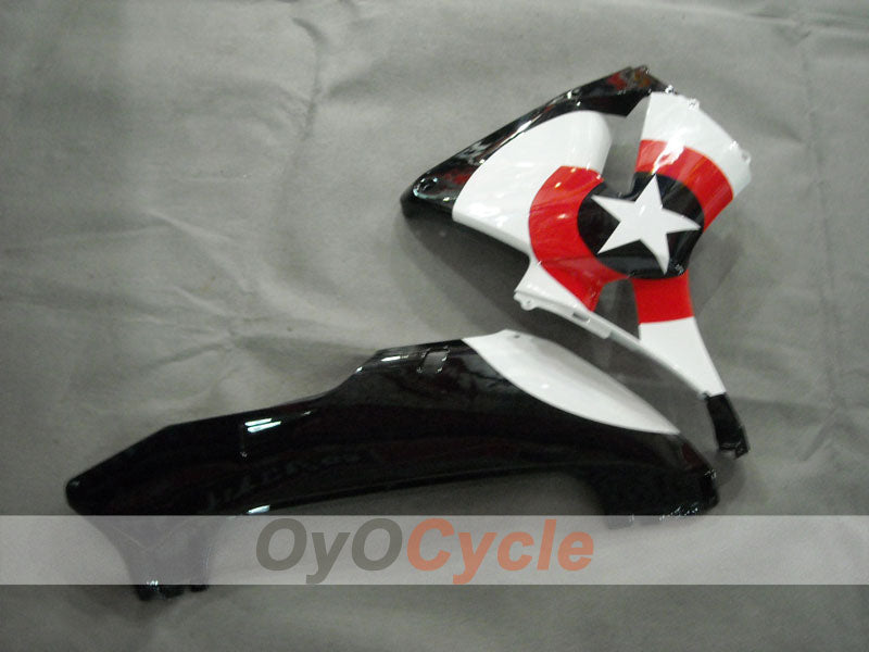 Kit de carenado de inyección para CBR600RR 05-06 - Blanco, Negro - Estilo de fábrica #OYO87900285
