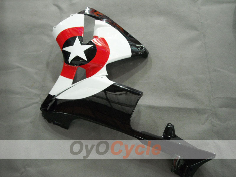 Kit de carenado de inyección para CBR600RR 05-06 - Blanco, Negro - Estilo de fábrica #OYO87900285