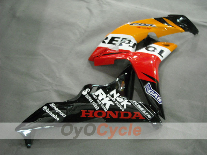 Kit de carenado por inyección para CBR600RR 07-08 - Naranja, Negro - Repsol #OYO87900428 Imagen secundaria del producto